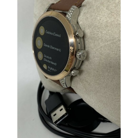 Gold Trendy Michael Kors Smart Watch Gen 4 Michael Kors Gen 4 Sofie HR Rose Gold-Tone Smartwatch  main image 4